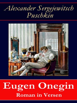 cover image of Eugen Onegin--Roman in Versen